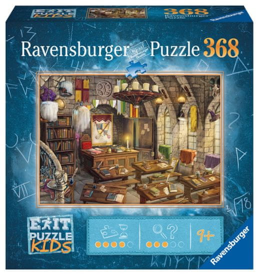 Ravensburger Puzzle Exit KIDS slagalica Čarobnjačka škola, 368 komada