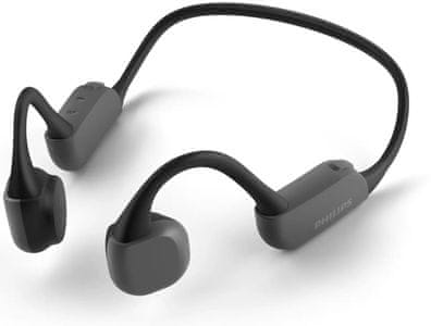 moderne Philips TAA6606 bežične slušalice, Bluetooth tehnologija, mikrofoni za telefoniranje bez ruku, udobne za nošenje, 9 h Li-Pol baterija, otporne na vodu i znoj, odličan zvuk, dinamički pretvarači, ploča s gumbima