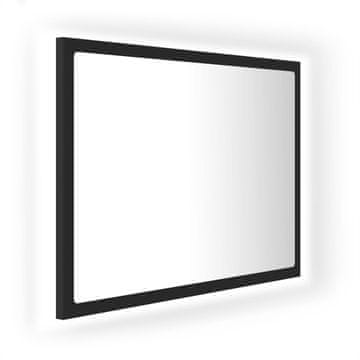 Vidaxl LED kupaonsko ogledalo sivo 60x8,5x37 cm akrilno