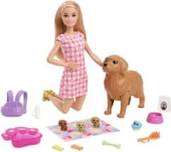 Mattel Barbie Newborn Pups set za igru sa psićima