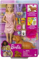 Mattel Barbie Newborn Pups set za igru sa psićima