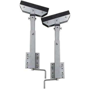 Vidaxl 2-dijelni set držača za prikolicu za brod 63 - 88 cm