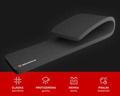 Genesis Rubid 400 TKL podloga za zapešće, ergonomska, meka pjena, neklizajuća, 360 x 95 mm, crna (POD-GEN-RUBID400-TKL)
