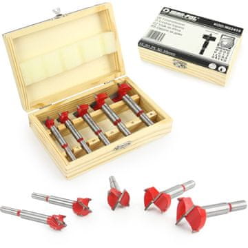 MAR-POL Set svrdla 15-35 mm za šarke