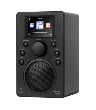 Krüger&Matz Internet Radio Kruger-Matz DAB/, LCD, Bluetoo, 2,4 "LCD, budilica