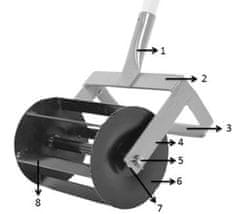 ZAKLADNICA DOBRIH I. Ručni kultivator za plijevljenje i obradu tla MAKSI 23