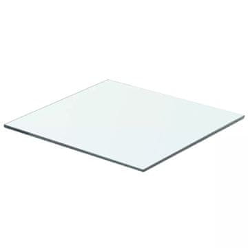 Vidaxl Prozirna staklena ploča 40x30 cm