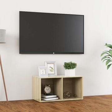 Vidaxl TV ormarić Sonoma hrast 72x35x36,5 cm iverica