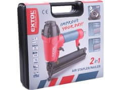 Extol Premium 2-u-1 klamerica i čavlićarica, pneumatska