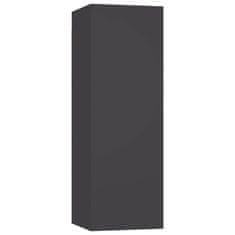 Vidaxl TV ormarić sivi 30,5 x 30 x 90 cm od konstruiranog drva