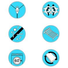 Vidaxl Nadmadrac 180 x 200 cm od visco memorijske pjene 6 cm