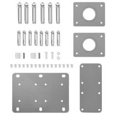 Vidaxl Uvlačiva bočna tenda za terasu 170 x 1200 cm antracit