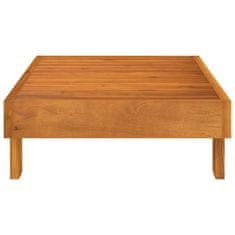 Vidaxl 2-dijelna vrtna garnitura s krem bijelim jastucima drvo bagrema