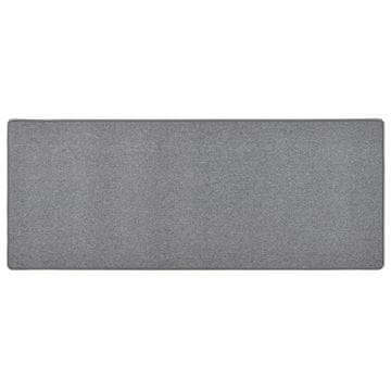 Vidaxl Dugi tepih tamnosivi 80 x 200 cm
