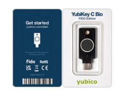 Yubico YubiKey C Bio FIDO Edition sigurnosni ključ, USB-C