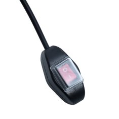 Vidaxl Tenda na ručno uvlačenje LED 450 x 300 cm narančasto-smeđa