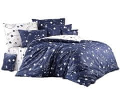 BedTex posteljina Galaxy, 140x200/ 70x90 cm, plava