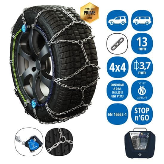 Veriga lanci za snijeg, Stop & Go, SUV, 13-260 (36178)