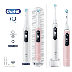 Oral-B Komplet magnetnih četkica za zube iO Series 6, White / Pink Sand, 2/1