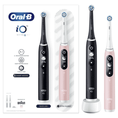 Oral-B Komplet magnetnih četkica za zube iO Series 6, Black / Pink Sand, 2/1