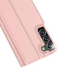 Dux Ducis Skin Pro preklopna maska za Samsung Galaxy S22 Plus, ružičasta