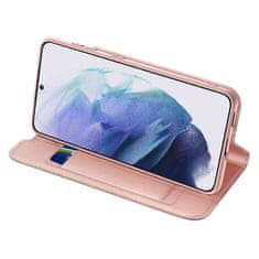 Dux Ducis Skin Pro preklopna maska za Samsung Galaxy S22 Plus, ružičasta