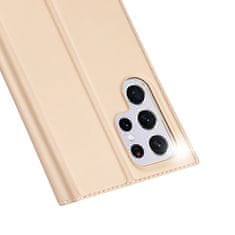 Dux Ducis Skin Pro preklopna maska za Samsung Galaxy S22 Ultra, zlato
