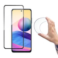 MG Full Cover Flexi Nano Hybrid zaštitno staklo za Xiaomi Redmi Note 10 5G, crno