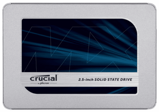 Crucial MX500 SSD disk, 4 TB, 2,5, SATA3, 3D, TLC, 7mm (CT4000MX500SSD1)