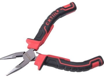 Extol Premium Poluokrugle kliješta (8813023) ravni mini, 125 mm