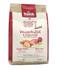 Bosch Soft Maxi hrana za pse, bez žitarica, vodeni bivol i batata, 2,5 kg