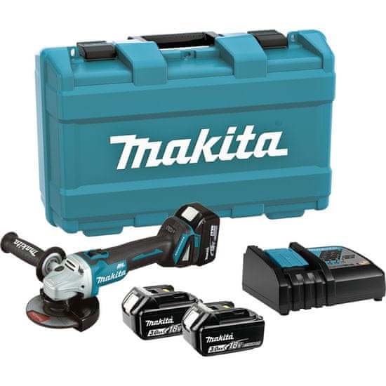 Makita DGA504RFE3 LXT akumulatorska kutna brusilica
