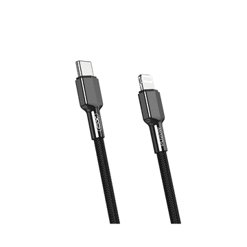 XO Kabel USB-C na Lightning 8-pin NB183A 1m 20W crni