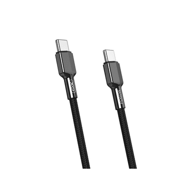 XO Kabel USB-C na USB-C NB183B 1m 60W crni