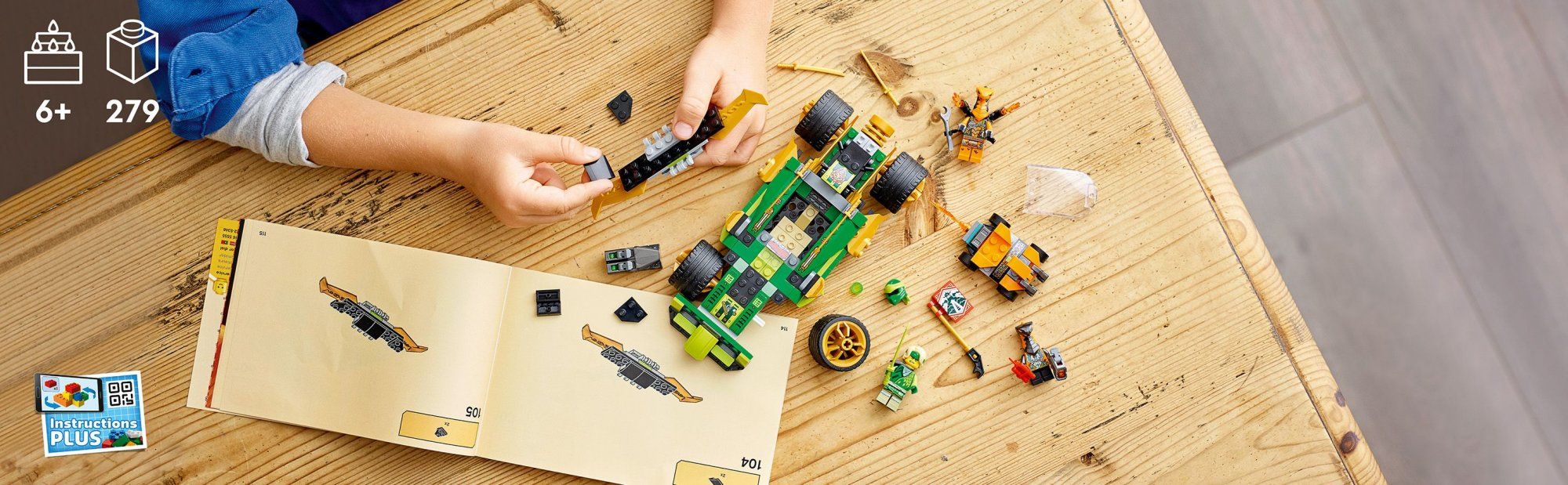  Ninjago - Lloydov trkaći automobil EVO (71763)