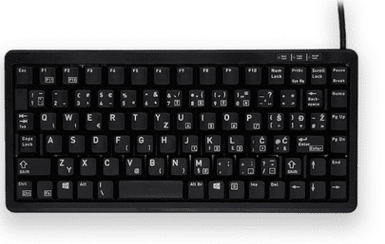 Cherry G84-4100 tipkovnica, USB, PS/2, HRV (G84-4100LCMGB-2)