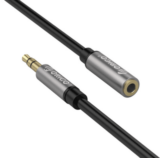 Orico AM-MF1-20 audio kabel, 3,5 mm u 3,5 mm, 2 m (AM-MF1-20-BK-BP)