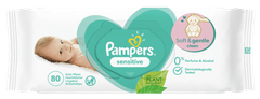 Pampers Sensitive Baby maramice za bebe, 15 pakiranja = 1.200 komada