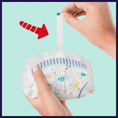 Pampers Night Pants hlače pelene, veličina 6, 19 pelena, 15+ kg