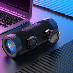 DUDAO Y10Pro RGB bežični zvučnik, crno