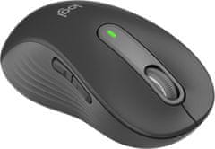 Logitech Signature M650 miš, veličina L, Bluetooth, za ljevake, boja grafita (910-006239)