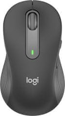 Logitech Signature M650 miš, veličina L, Bluetooth, za ljevake, boja grafita (910-006239)