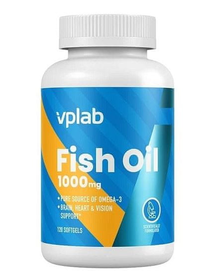 VPLAB riblje ulje, 120 kapsula