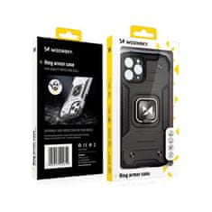 WOZINSKY Oklopna futrola za iPhone 14 Plus s magnetskim držačem Ring Armor crna