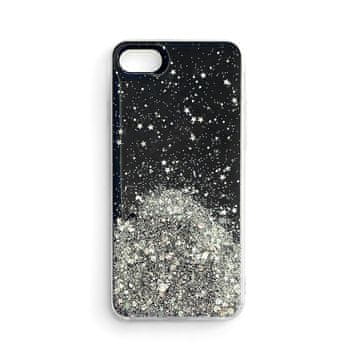 HURTEL Futrola Star Glitter za iPhone 13 Pro crna