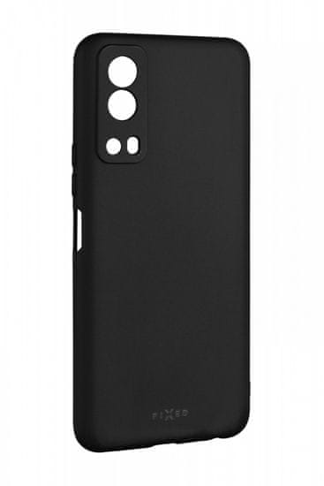 FIXED Story zaštitna maskica za Vivo Y72 5G, gumena, crna (FIXST-717-BK)