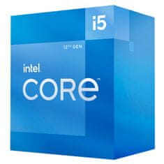 Intel Core i5-12400 procesor, LGA1700, Boxed (BX8071512400)