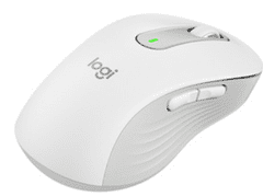 Logitech Signature M650 miš, veličina L, Bluetooth, za ljevake, bijela (910-006240)