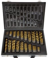 Silver Set od 170 dijelova HSS svrdla za metale 1-10mm titan