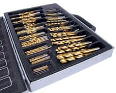 Silver Set od 170 dijelova HSS svrdla za metale 1-10mm titan